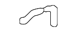 2541840300 - Engine: Oil Filter Housing Gasket for Mercedes-Benz Image
