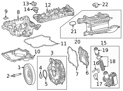 Gaskets & Sealing Systems for 2026 Mercedes-Benz CLE300 #0