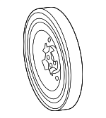 2540300200 - Engine: Vibration Damper for Mercedes-Benz Image