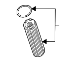 2541807300 - : Filter Element for Mercedes-Benz Image