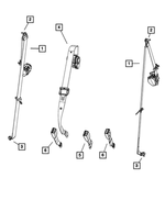 6036726AA - Restraints: Shouldered Pan Head Screw for Chrysler: Pacifica, Voyager | Dodge: Journey Image