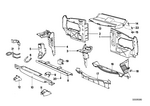 41131930990 - Bodywork: Front Panel Right for BMW Image