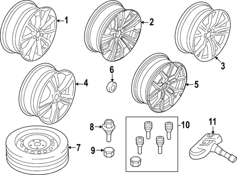 Wheels for 2020 Volvo S60 #0