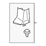 EMR500411LUM - Body: Rear Pillar Trim for Land Rover: LR3, LR4 Image