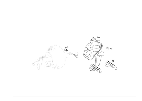 Pedal Assembly with Bearing for 2016 Mercedes-Benz GLE 550e #0