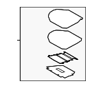 88100K2010XDB - : Cushion Assembly for Hyundai: Venue Image