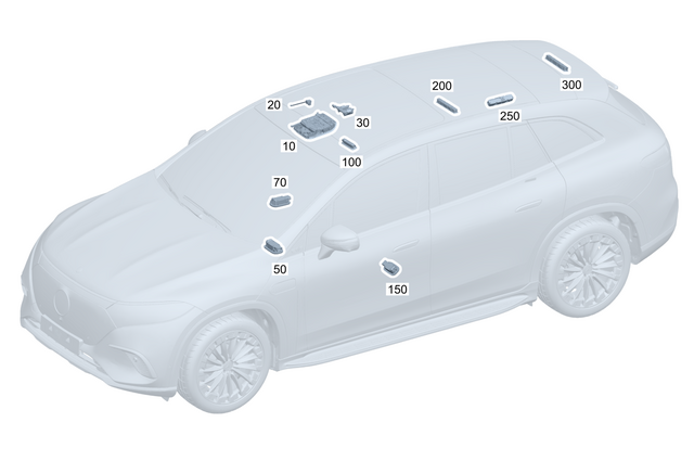 9004829 - Electr. System: Control Unit for Mercedes-Benz Image image
