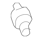 86634AG00A - Body: Connector Hose Valve for Subaru: B9 Tribeca, Legacy, Outback, Tribeca Image