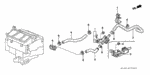 79731SR3000 - Electrical/Exhaust/Heater/Fuel: GROMMET, HEATER PIPE for Honda Image
