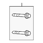 N91026701 - : Alternator Bracket Bolt for Volkswagen: Golf Image