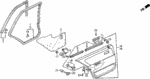 90664671003 - Interior/Bumper: CLIP, CANOE for Honda Image