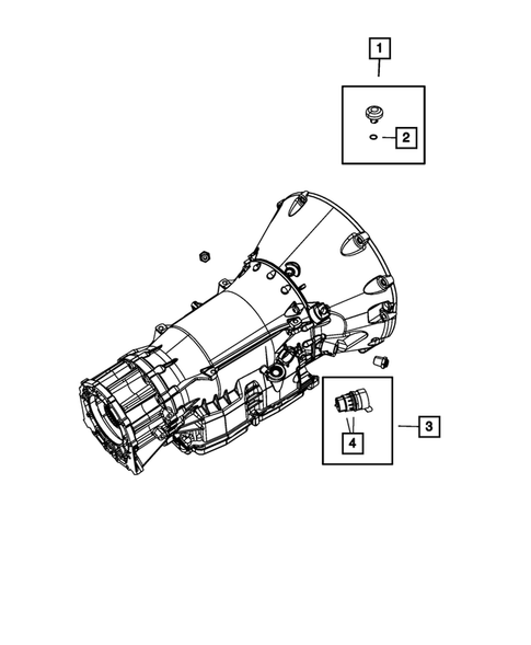 Case, Extension, Oil Pan, and Indicator (Dipstick) for 2008 Chrysler Crossfire #4