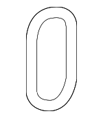 17258RL5A00 - Engine: Resonator Seal for Acura Image