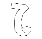 17217P2J300 - Engine: Air Cleaner Clamp for Acura Image