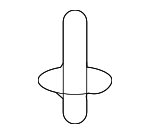 4774902020 - Body: Bumper Cover Retainer for Toyota Image