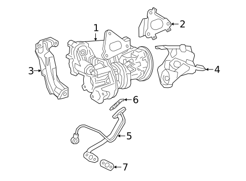 Turbo Charger for 2019 Lexus LS500 #0
