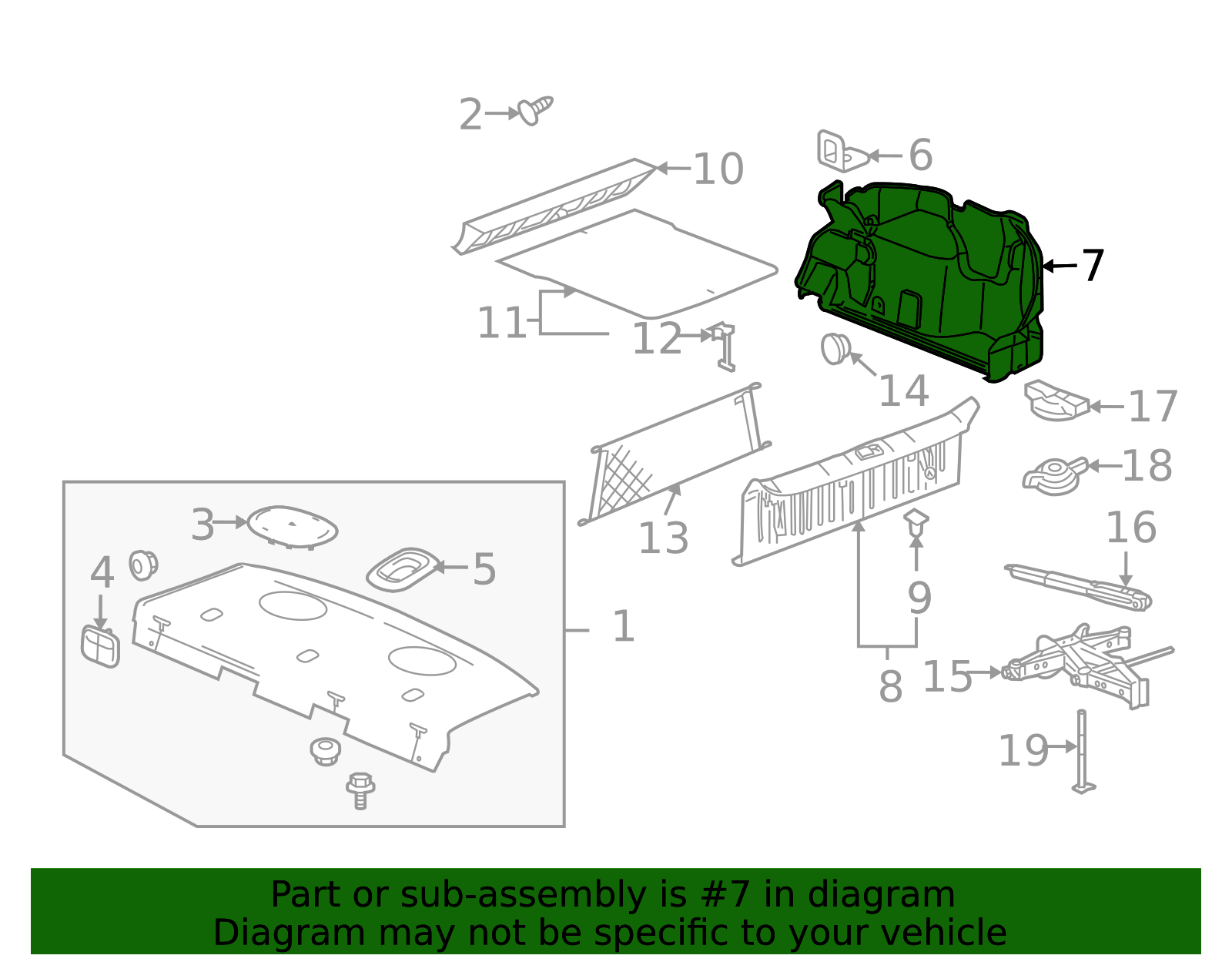 Wheelhouse Trim 25930918 | Capital Chevy Parts