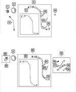 68145575AA - Fuel: Clip for Mopar Image