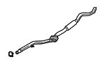 18307933842 - Exhaust: Center Muffler for BMW Image
