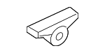 18208683823 - Exhaust: Center Muffler Mount for BMW Image