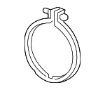 18307606136 - Exhaust: Converter &amp; Pipe Retainer Ring for BMW Image