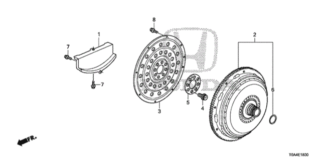 Torque Converter for 2016 Honda CR-V #0