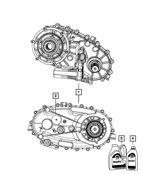 Transfer Case Assembly for 2010 Dodge Ram 2500 #0
