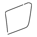 73525SYY000 - Body: Seal Strip for Honda Image