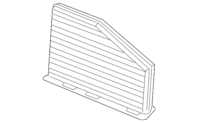 thumbnail interactive-video image 1 of Genuine VW Cabin Pollen Air Filter 1K1-819-669 – For Passat, Beetle – OEM Volkswagen 1 of 3