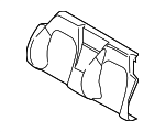 FR3Z7666600CF - Body: Seat Back Cover for Ford Image