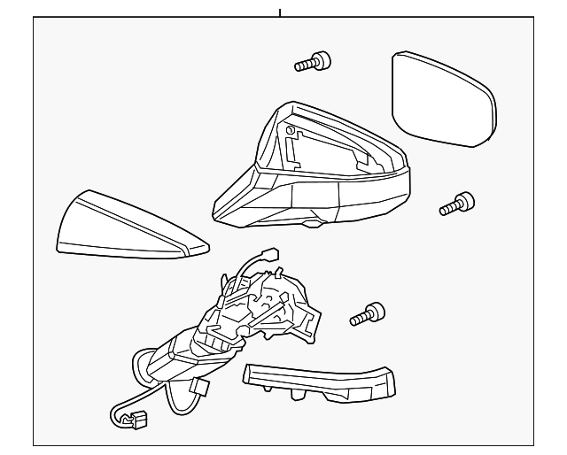 2023-2024 Lexus UX250h Mirror Assembly 87940-76300-B4 | OEM