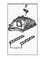 68490098AA - : 2020 Mopar Intake Manifold for Jeep: Gladiator, Wrangler | Ram: 1500 Image