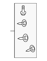 11570498 - Body: Wheelhouse Liner Bolt for Buick: Enclave, Encore, Encore GX, Envision, Envista, LaCrosse, Rainier, Regal, Regal Sportback, Regal TourX, Verano | Cadillac: CT4, CT6, CTS, Escalade, Escalade ESV, Escalade EXT, SRX, XLR, XT4, XT5, XT6, XTS | Chevrolet: Avalanche, Avalanche 1500, Avalanche 2500, Blazer, Bolt EUV, Camaro, Captiva Sport, Cavalier, Colorado, Corvette, Cruze, Equinox, HHR, Impala, Malibu, Malibu Limited, Monte Carlo, Silverado 1500, Silverado 1500 LD, Silverado 1500 LTD, Silverado 2500 HD, Silverado 3500 HD, Silverado EV, SSR, Suburban, Suburban 1500, Suburban 2500, Tahoe, Trailblazer, Trailblazer EXT, Traverse, Traverse Limited, Trax, Volt | GMC: Acadia, Acadia Limited, Canyon, Envoy, Envoy XL, Sierra 1500, Sierra 1500 Limited, Sierra 2500 HD, Sierra 3500 HD, Terrain, Yukon, Yukon XL, Yukon XL 1500, Yukon XL 2500 | Oldsmobile: Bravada | Pontiac: G6, Sunfire, Torrent | Saturn: Ion, L100, L200, L300, LS, LS1, LS2, LW1, LW2, LW200, LW300, Outlook, SC1, SC2, Sky, Vue Image