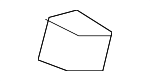 6613404010 - Body: Track Assembly End Cap for Toyota Image