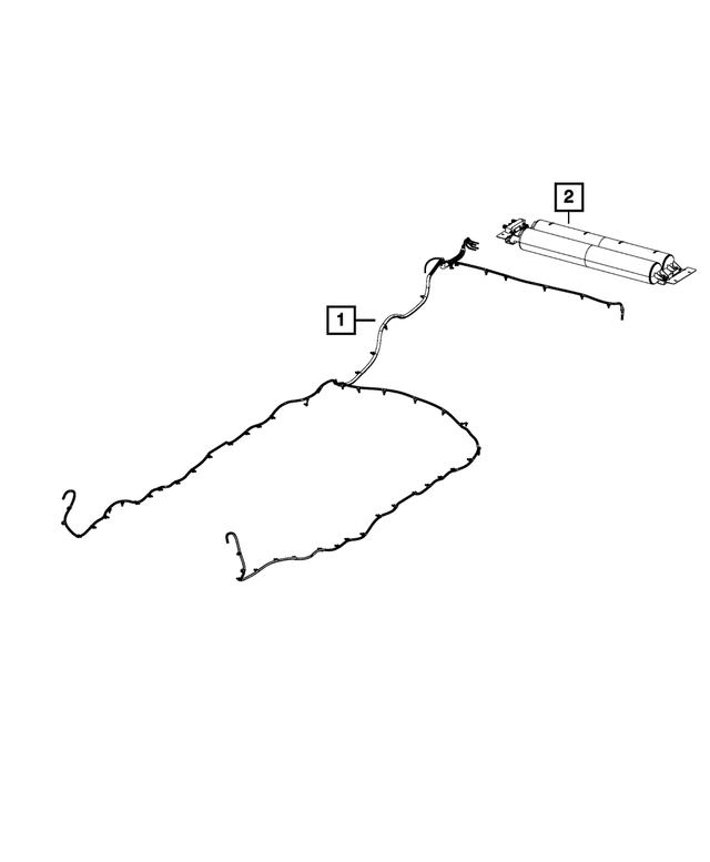 « 4877129AC – Front Suspension : Suspension Pneumatique Reservoir pour Mopar Image »