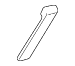 5G0868039A81U - Body: Handle Cover for Volkswagen: e-Golf, Golf, Golf R, Golf SportWagen Image