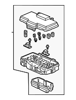38250S5BA02 - Electrical: Fuse Box for Honda: Civic Image