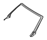 41328398601 - Body: Windshield Frame for BMW: Z3 Image