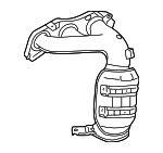 171400P250 - Exhaust: Exhaust Manifold for Toyota: Highlander, Sienna Image