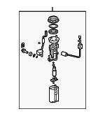 17045SZNA00 - : Fuel Pump Assembly for Acura Image