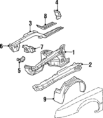 20707251 - Body: Apron Assembly for GM Image