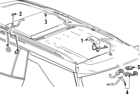 Antenna & Radio for 2024 GMC Acadia #0