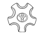 4260333060 - : 1997-1999 Toyota Camry - Center Cap for Toyota: Camry Image