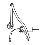 8K1857706HV04 - Electrical: Retractor Assembly for Audi: A4, A4 Quattro, allroad, S4 Image