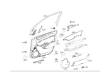 1667207901 - Driver Door: Door Trim for Mercedes-Benz Image