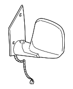 15017733 - Body: Mirror for Chevrolet: Express 1500, Express 2500, Express 3500, P30 | GMC: Savana 1500, Savana 2500, Savana 3500 Image