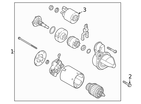 Starter for 2026 Hyundai Kona #0