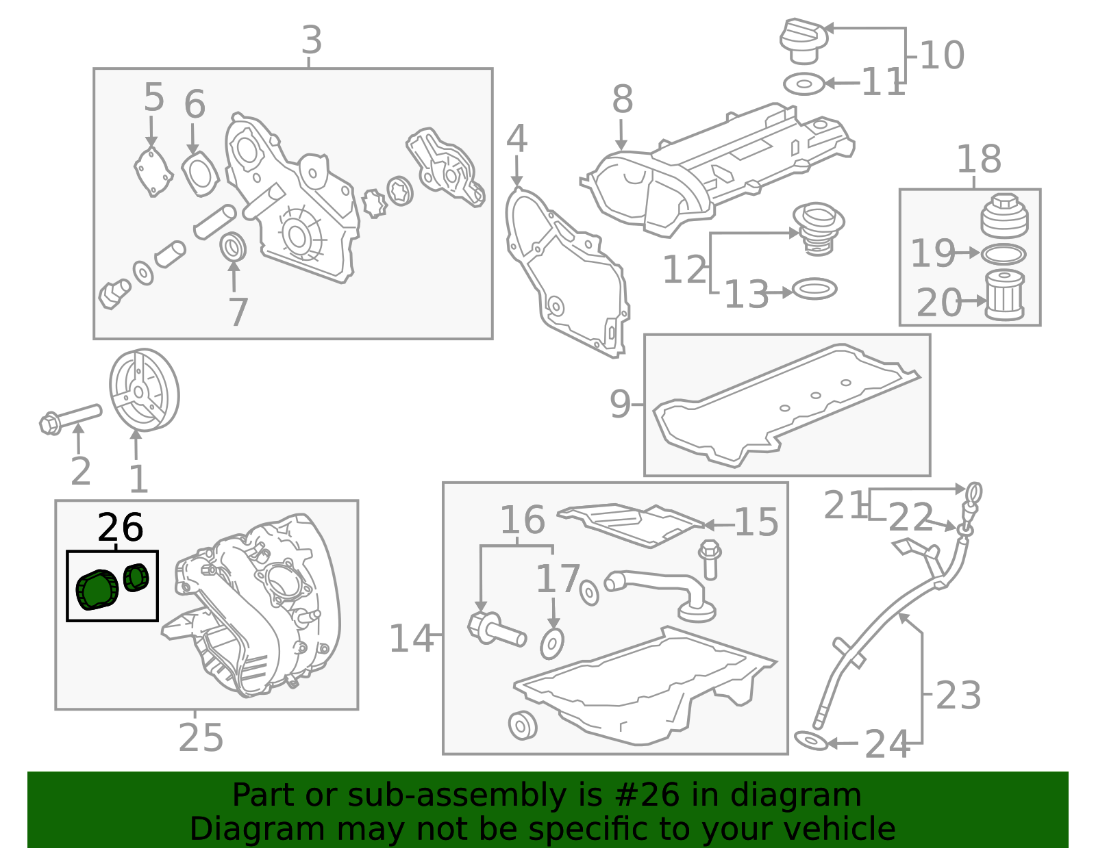 2010-2017 GM Engine Cylinder Head Gasket Kit 12637166 | OEM Parts Online