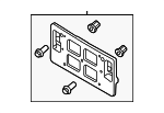 32345298 - Body: License Plate Bracket for Volvo Image