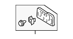 5211453320 - : License Bracket for Lexus Image
